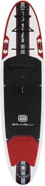 BRUNELLI 10.8 Windsurf Woven Double Layer Premium SUP Board aufblasbar Stand Up Paddle Checker 4,5qm Rigg