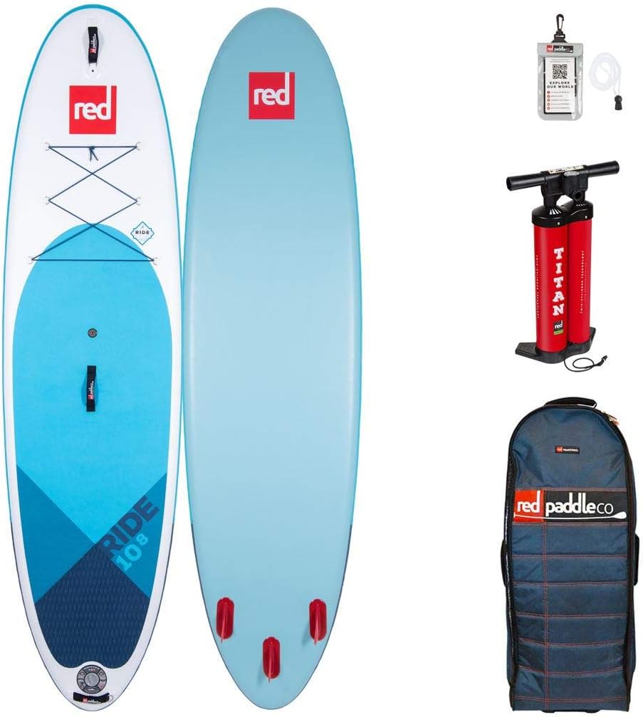 61WZt0UDUFL._AC_SL1100 10'8 "Ride MSL Inflatable Paddle Board Paket