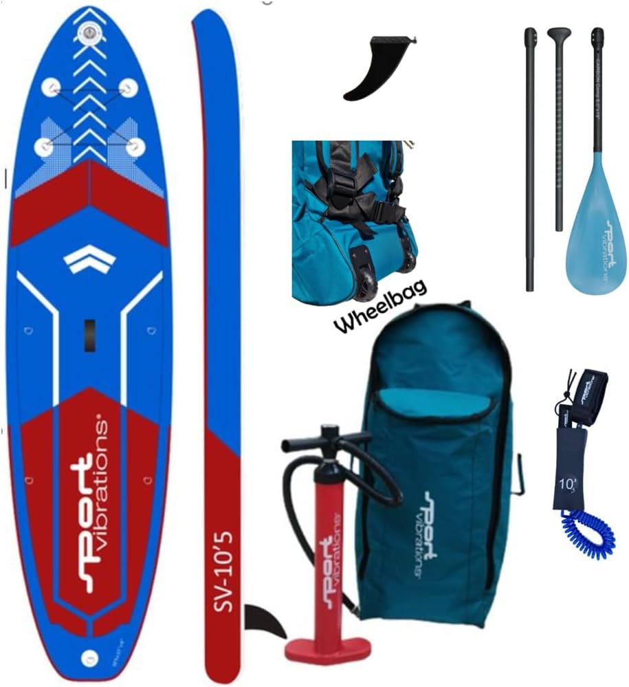 61uAl1DE8cL._AC_SL1020 Stand up Paddle Board - SUP Board - Superlight Fusion Layer Technology - All Terrain All-Round SUP Woven-Fusion-Double Layer