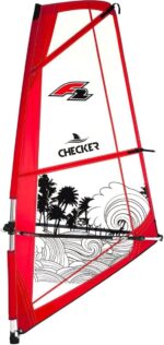 BRUNELLI 10.8 Windsurf Woven Double Layer Premium SUP Board aufblasbar Stand Up Paddle Checker 4,5qm Rigg