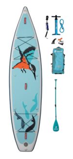 Stemax Touring Kingfisher 11'6 SUP Standup Paddel Board aufblasbar inkl Coil-Leash, Stand up Paddle