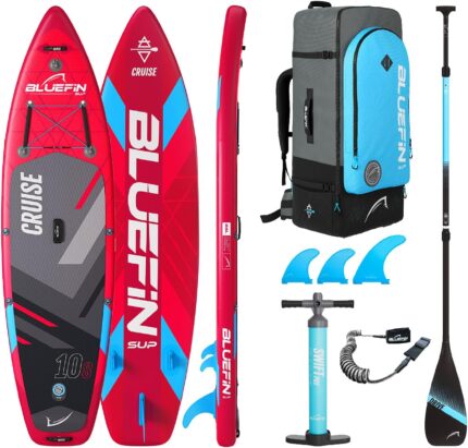 Bluefin SUP Cruise 10'8 Inflatable Paddle Board| Adult Board| Cruise 10'8 SUP|Paddle Board Accessories Included